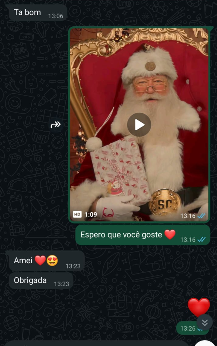 Feedback real de cliente satisfeito